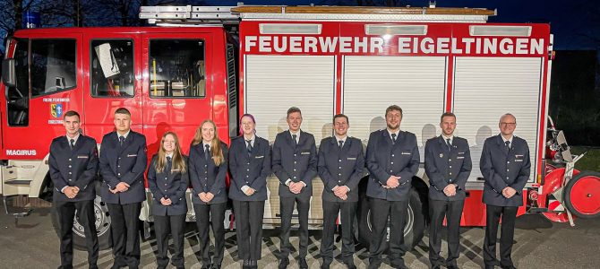 Generalversammlung der Eigeltinger Feuerwehr am 9. April