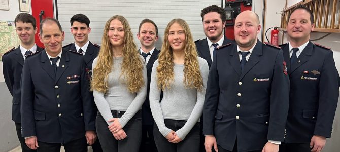 Jahreshauptversammlung der Feuerwehr Abteilung Heudorf