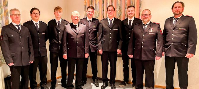 Jahreshauptversammlung der FF Abteilung Homberg-Münchhöf