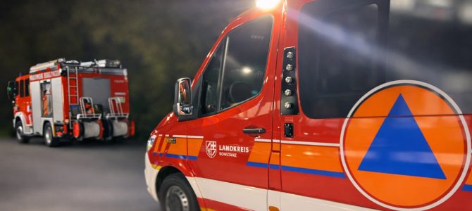 Nächtlicher Gefahrstoff-Einsatz in Eigeltingen
